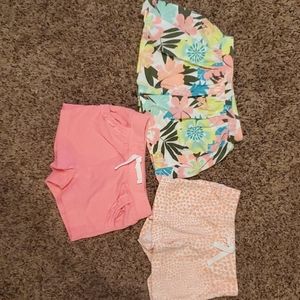 🌺3/$15 Bundle of toddler girl shorts
